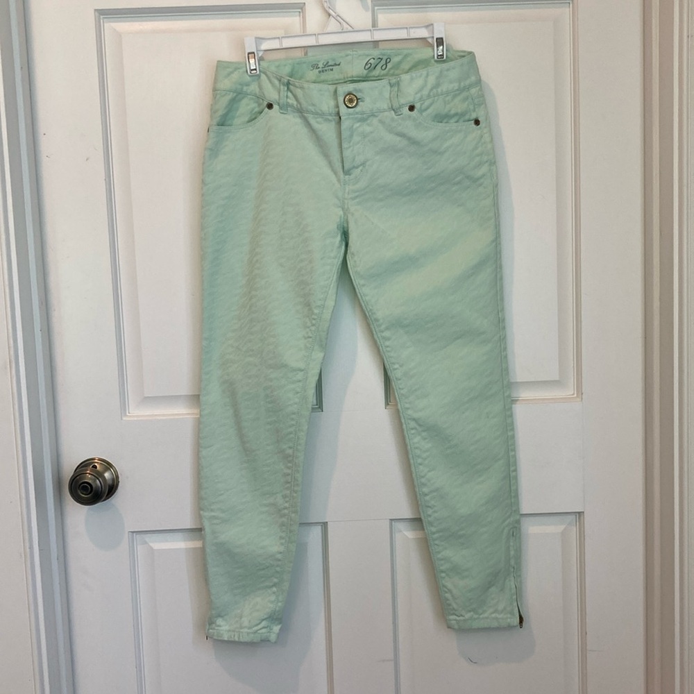 The Limited cropped denim pants